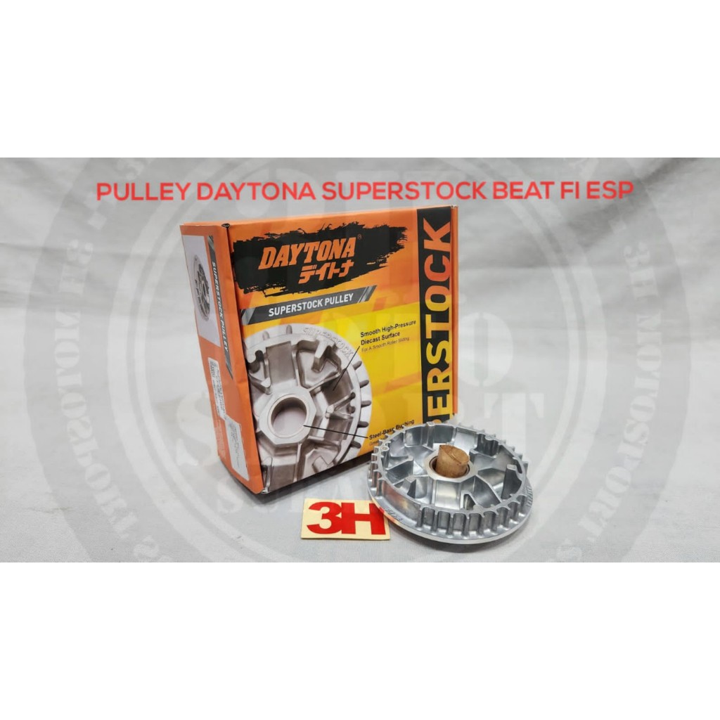 PULLEY DAYTONA SUPERSTOCK BEAT ESP BEAT STREET BEAT FI ; PCX150 ; NMAX 2020