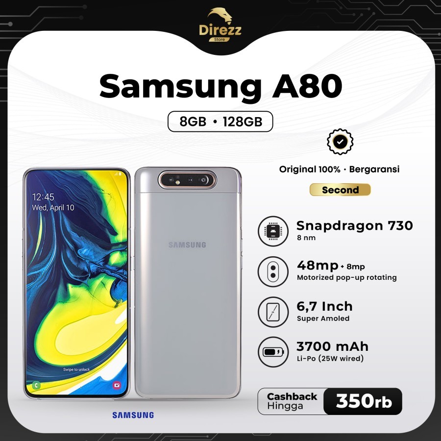 samsung a80 8/128 Second Sein