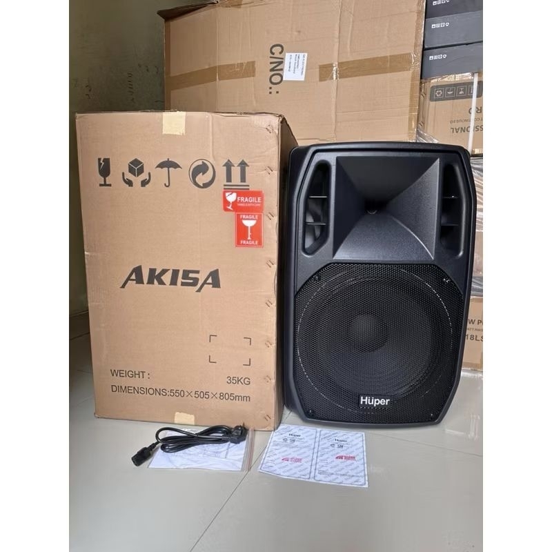 SPEAKER HUPER AK15A SPEAKER AKTIV 15 INCH HUPER AK-15A