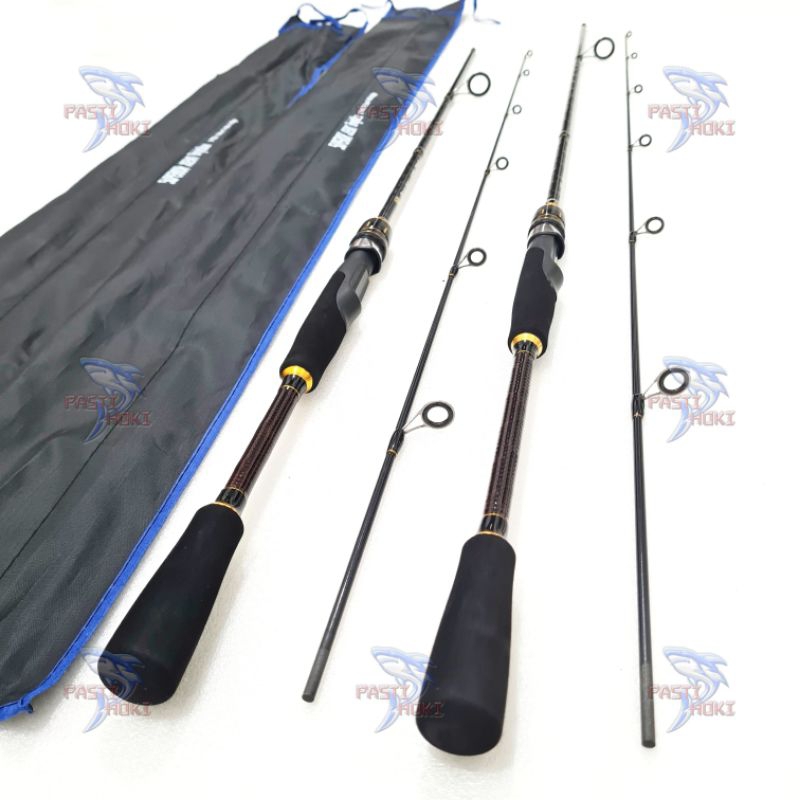 Joran pancing Joenit Brightstar Superior top carbon solid spinning 180 210