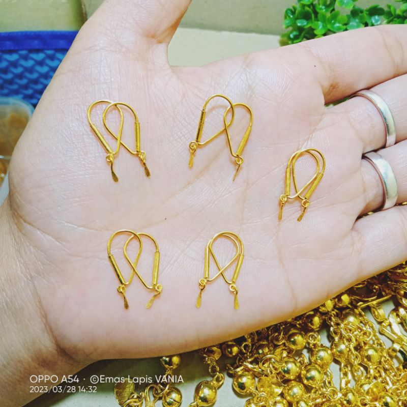 anting tindik bayi jurai