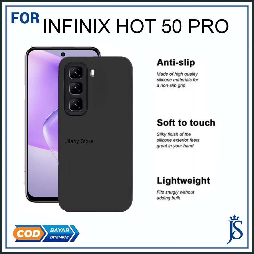 Case Pro Infinix 50 Pro Softcase sockproof Protect Camera Casing
