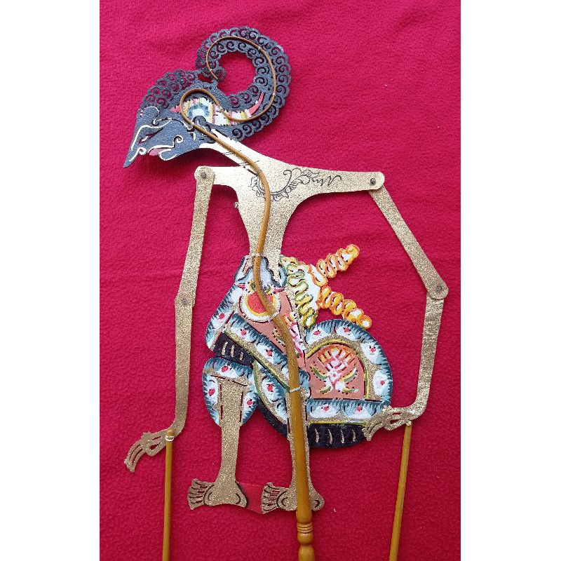 Wayang kulit asli Indonesia Raden Arjuna/Raden janaka