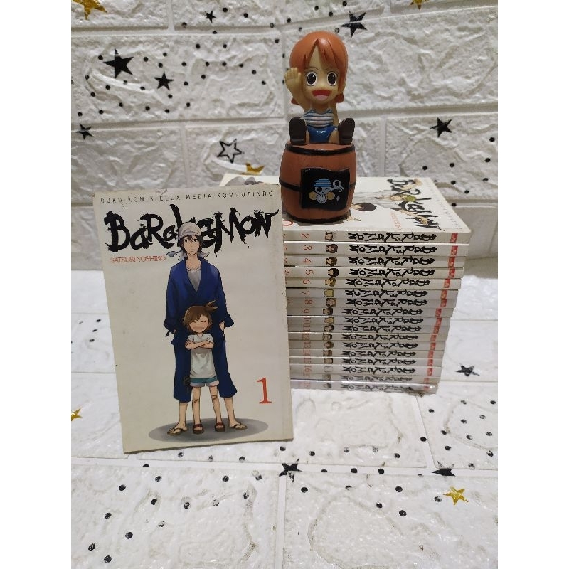 Komik Barakamon 1-18 set pertama