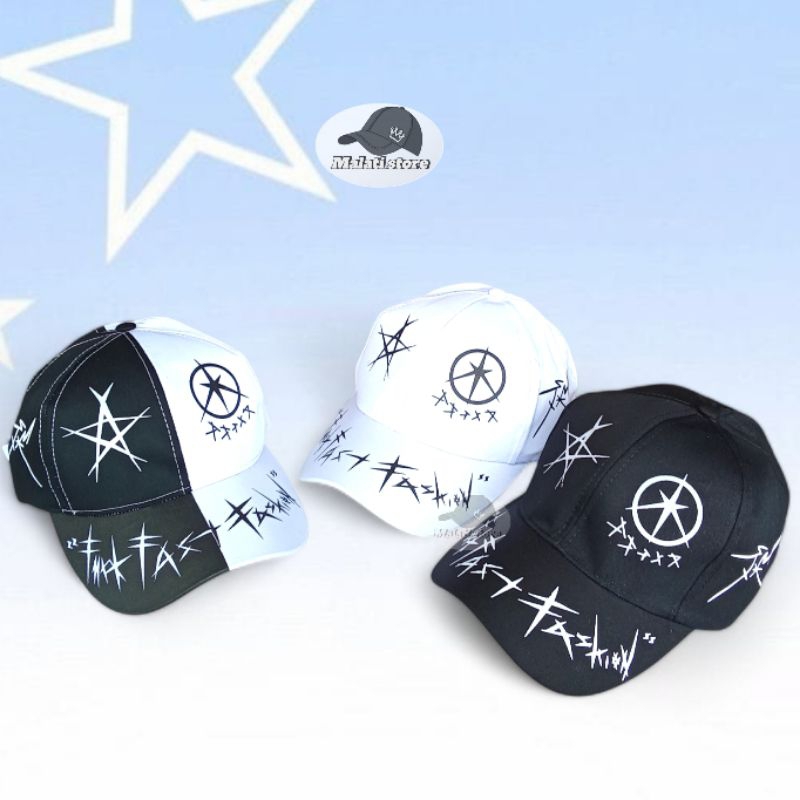 Topi baseball Korea sablon/Topi dewasa pria wanita gaya korea