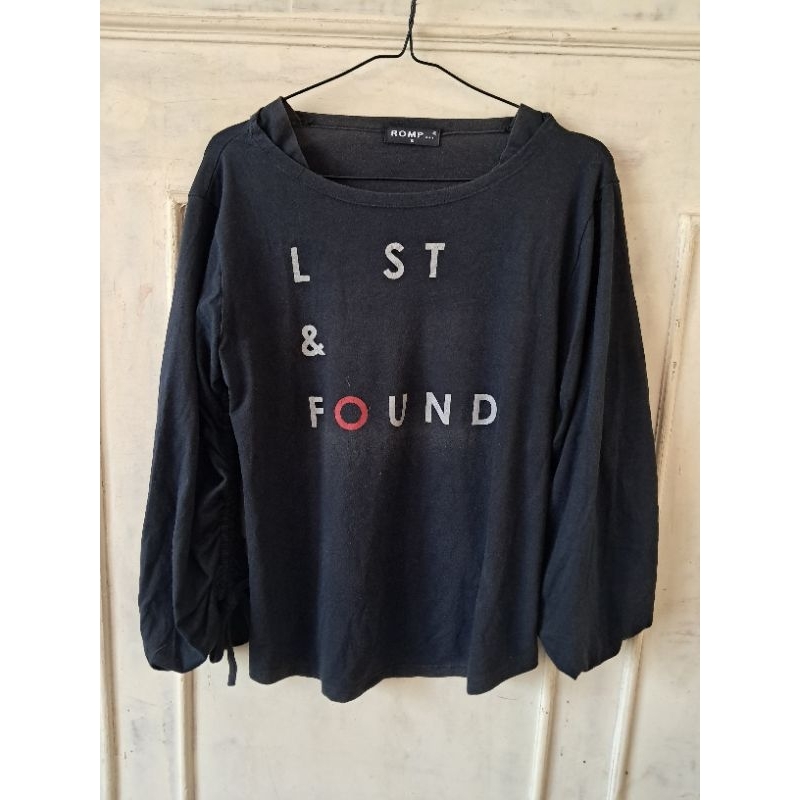 Kaos ROMP Lengan Bertali