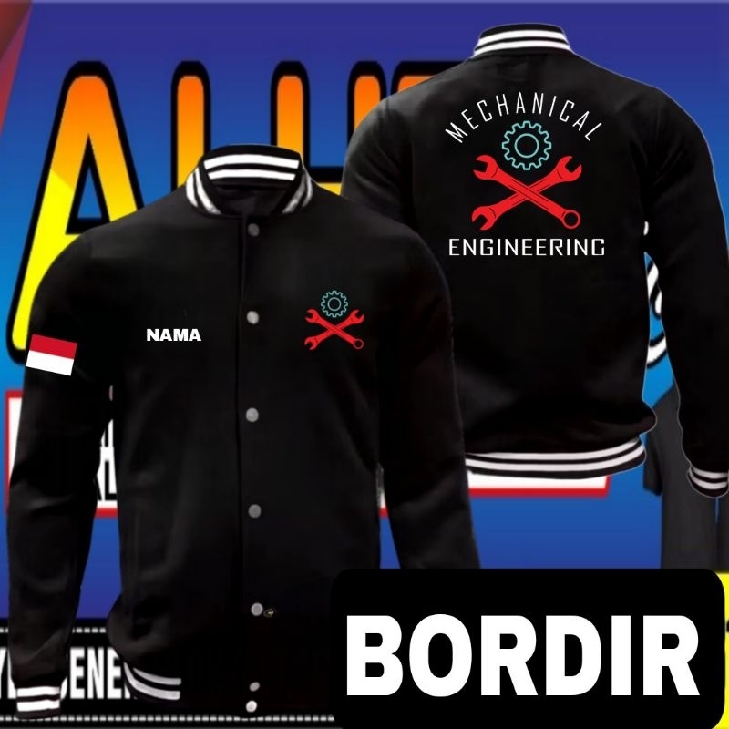 Jaket bordir mechanical engineering jaket mechanical engineering jaket varsity mechanical engineerin