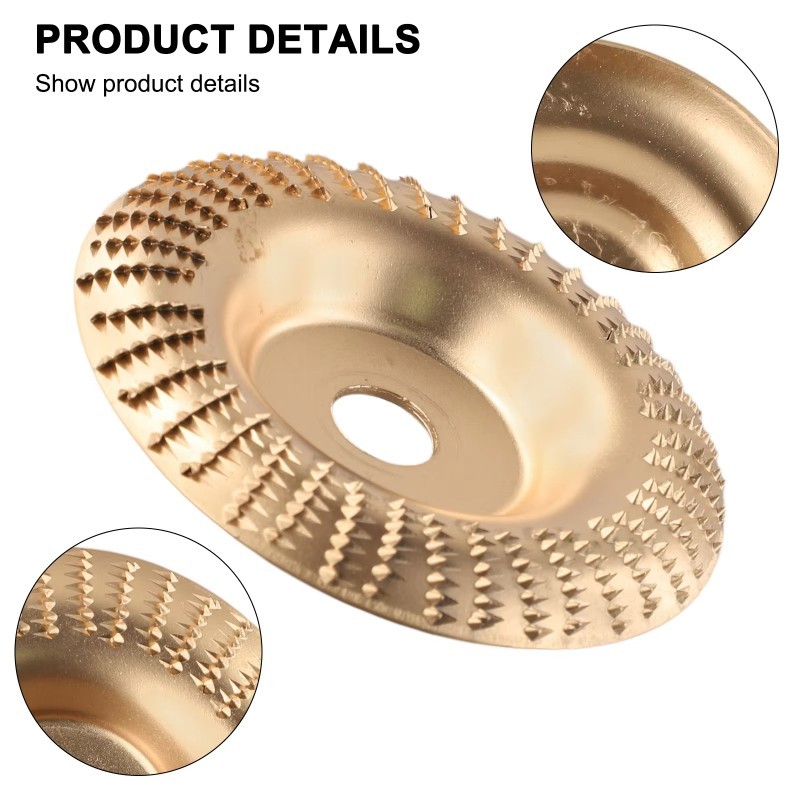 Freyaa77 Mata Gerinda Kayu Wood Shaping Disc Mata Gerinda Serut Kayu Amplas Gerinda Serut Kayu