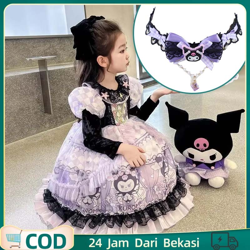 Cosplay Kuromi Lucu Gelang Kalung Dan Gelang Kuromi Kalung Cosplay