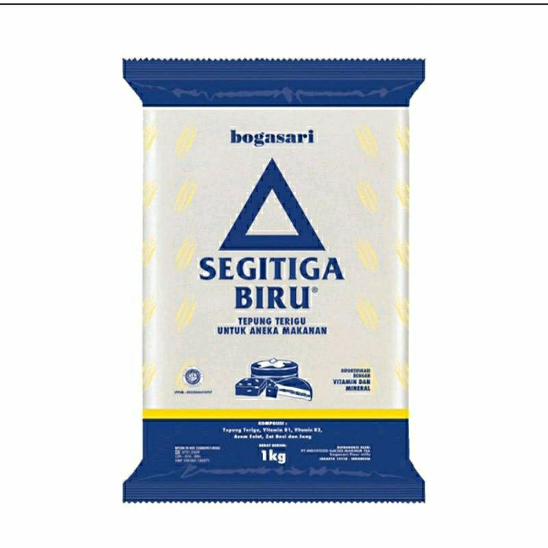 

TEPUNG TERIGU SEGITIGA BIRU 1 KG