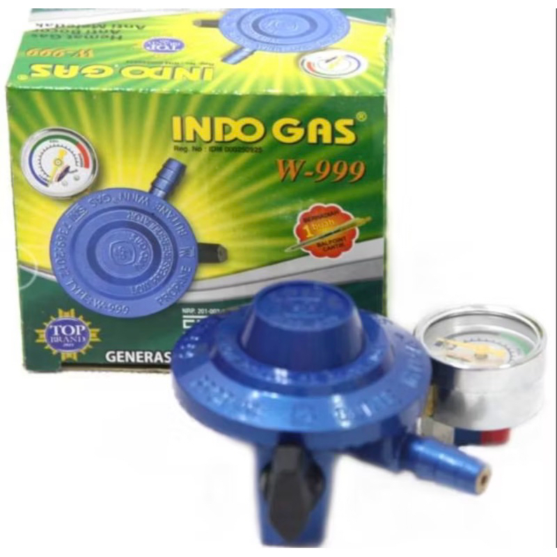 Regulator Gas Indo Gas W-999 Tekanan Rendah