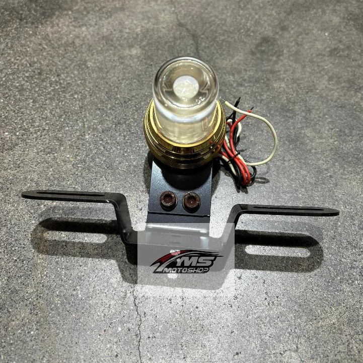 LAMPU STOP LAMPU BELAKANG BRATZ 1377 UNTUK MOTOR CUSTOM JAPSTYLE BAHAN BESI