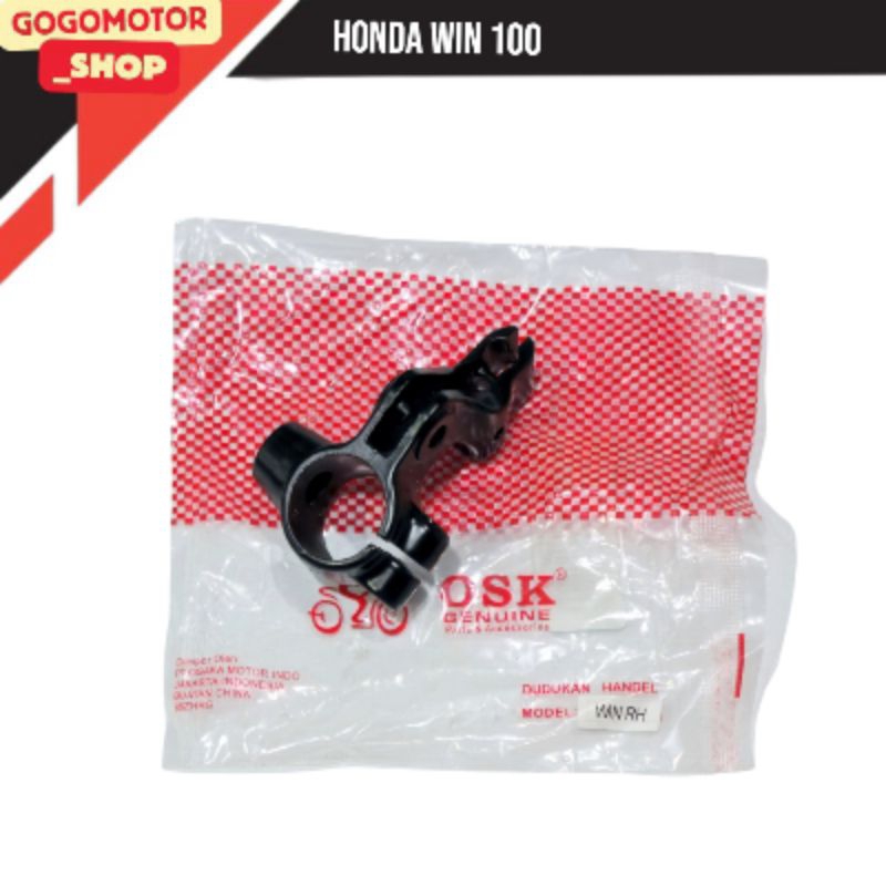 Bracket Dudukan handle rem spion kanan Osk Honda Win 100 Win100