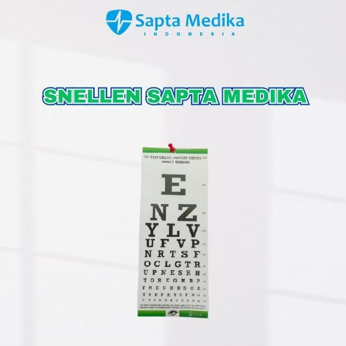Snellen Chart / Poster Tes Mata huruf