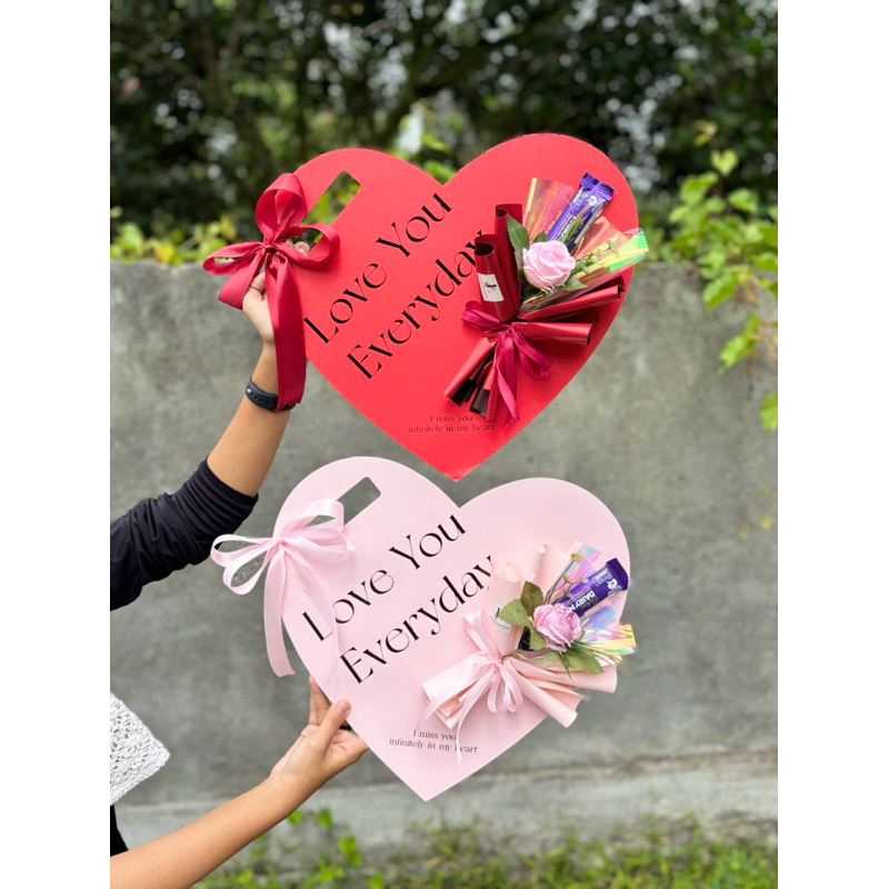 Hadiah valentine || Buket coklat || Love box