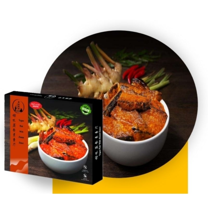

Veggilicious Heat and Eat Vegan Fish With Assam Sauce