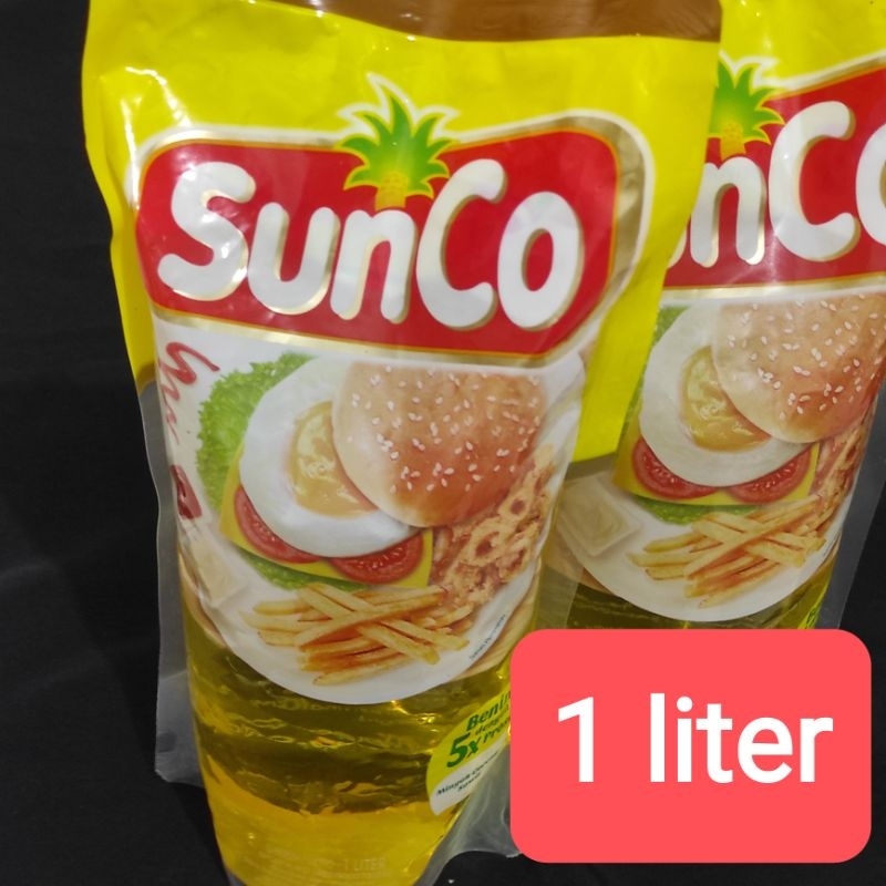 

sunco minyak goreng refill 1 liter