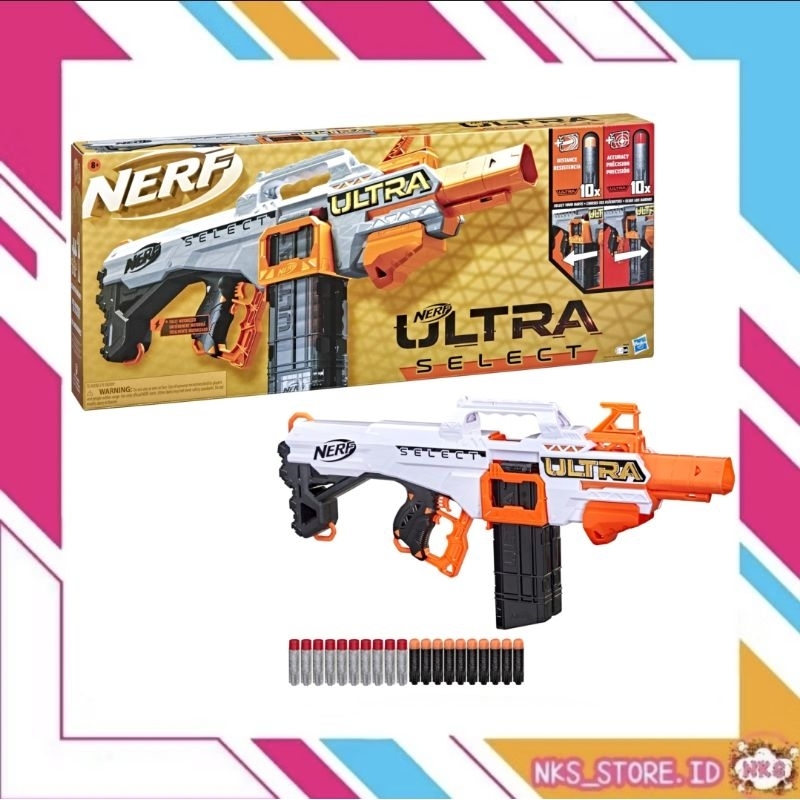 Nerf Ultra SELECT Double Magazine Automatic Accustrike Dart Blaster