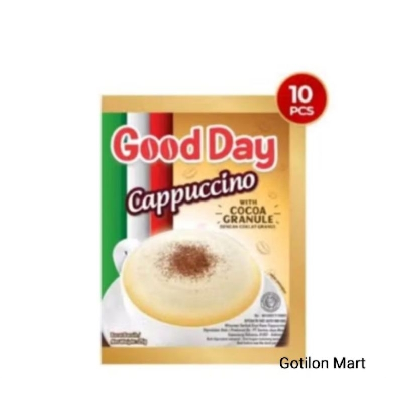 

Good Day Cappuccino dengan Cocoa Granule
