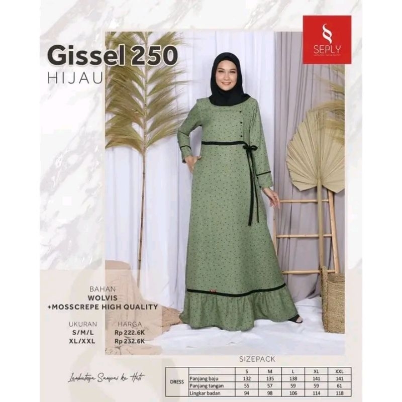 Gamis Seply Gissel 250
