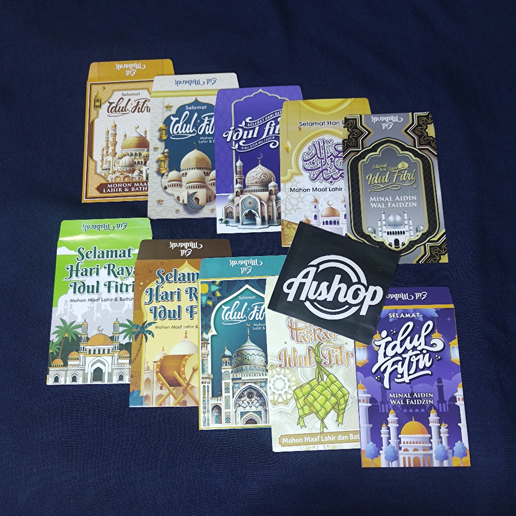 

Amplop Lebaran Masjid Idul Fitri Medium Isi 100 / Ampau Lebaran THR Masjid Medium Campur Gambar