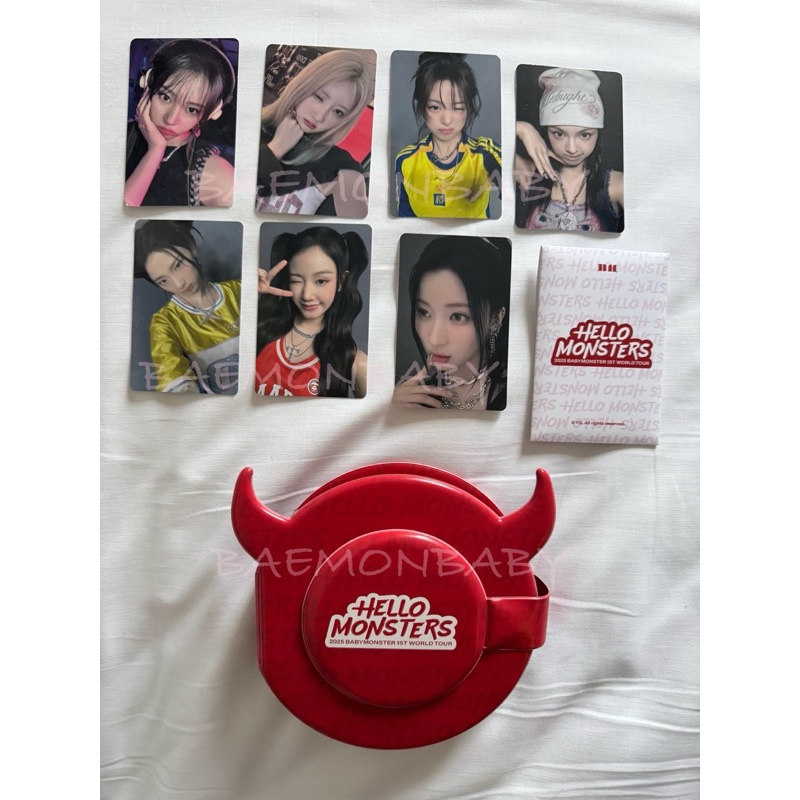 BABYMONSTER OFFICIAL HORN PVC PHOTOCARD COLLECT BOOK