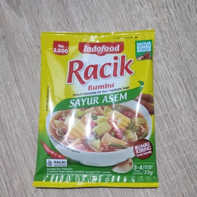 

Indofood RaciK Bumbu Sayur Asem