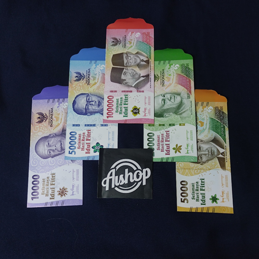 

Amplop Lebaran Idul Fitri Karakter Uang Isi 50 Lembar / Ampau Lebaran Panjang Duit