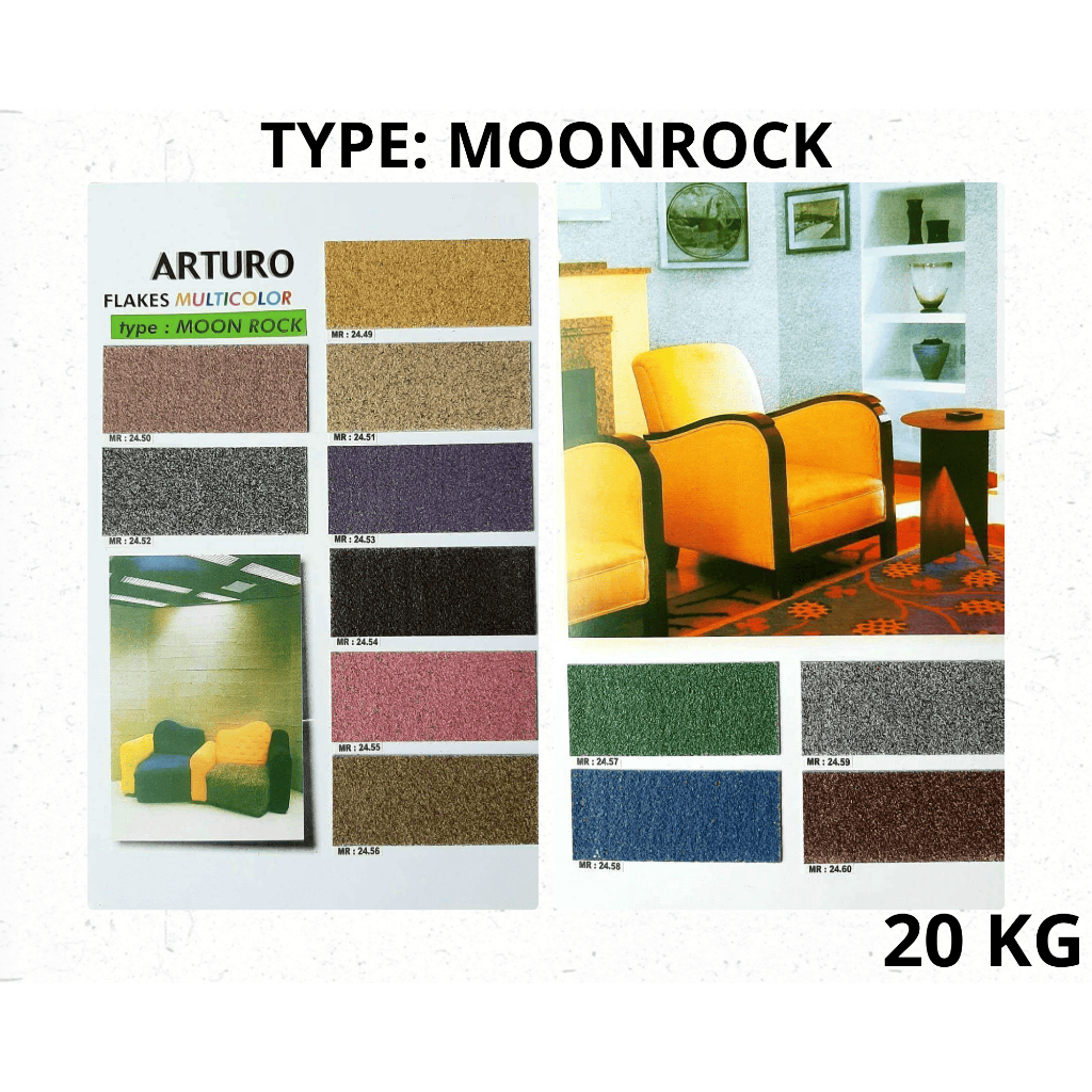 ARTURO Cat Texture Type Moonrock 20 KG (PAIL)