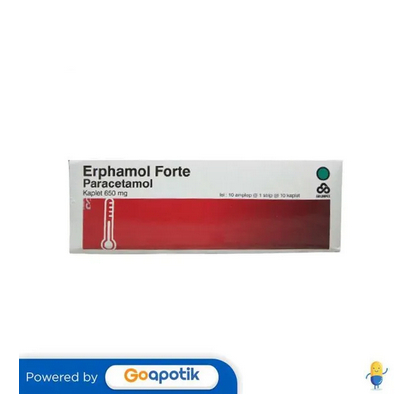 ERPHAMOL FORTE 650 MG BOX 100 KAPLET