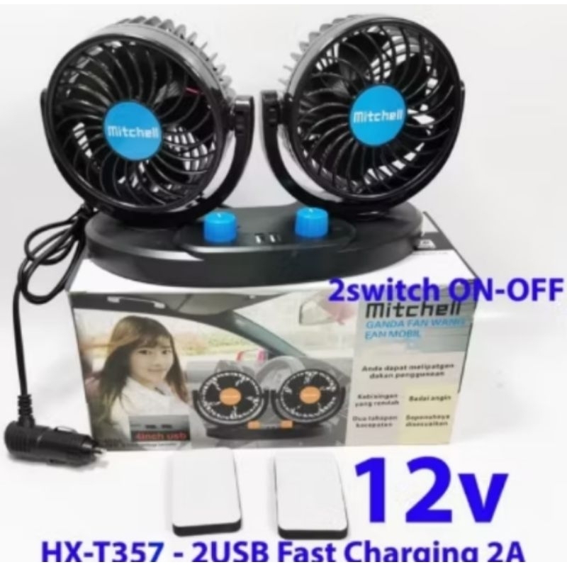 kipas angin mobil 12 volt