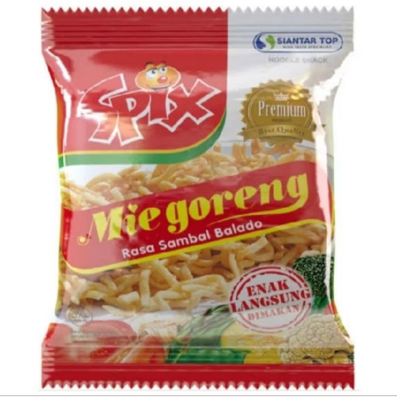 

Spix Mie Goreng 1 renteng isi 10 bungkus