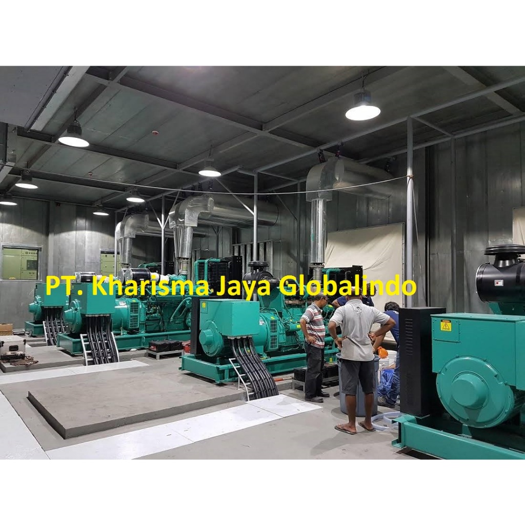 Instalasi Genset 1000 KVA PERKINS CUMMINS CATERPILLAR