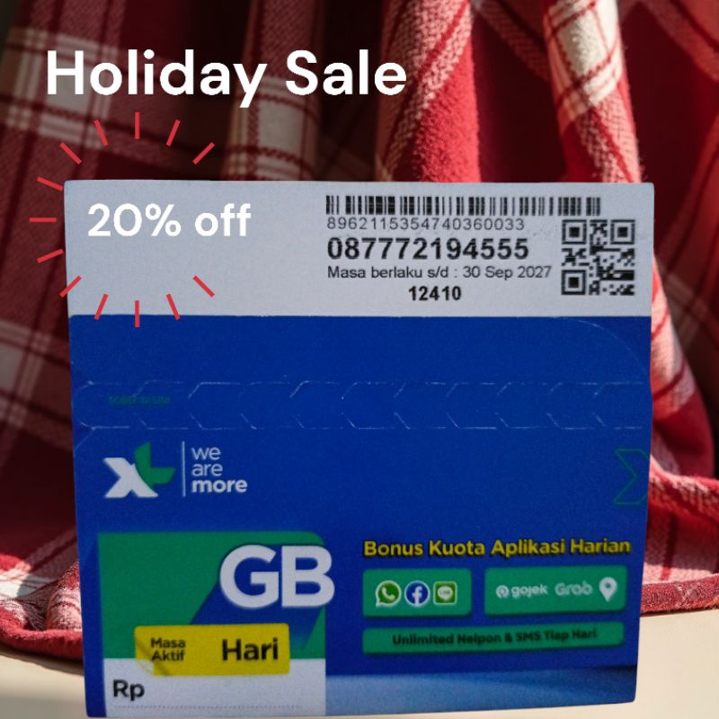 NOMOR CANTIK XL 777&555 SHOPPING