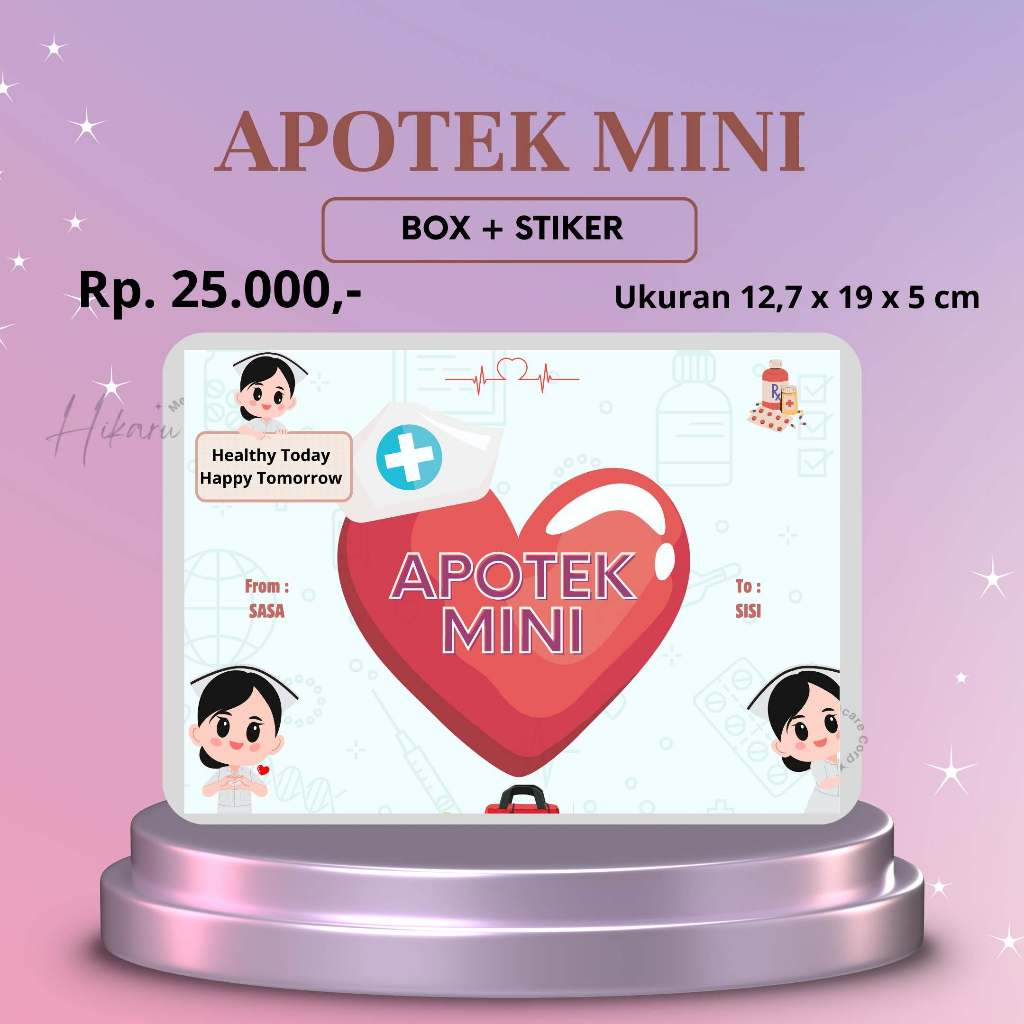 

(READY STOK) BOX APOTEK MINI