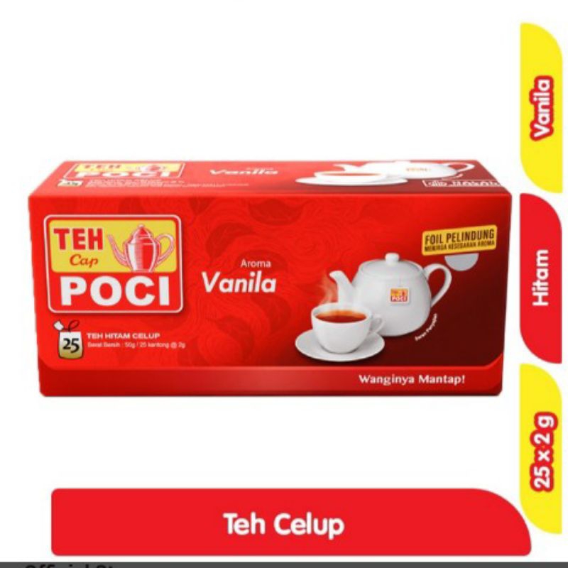 

POCI TEH HITAM CELUP TEH ASLI DAN VANILA 25PCS