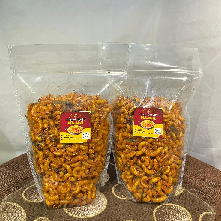 

MAKARONI KRIUK 500 GRAM / MAKARONI BY NAJAH STORE PUSAT CEMILAN PEDAS