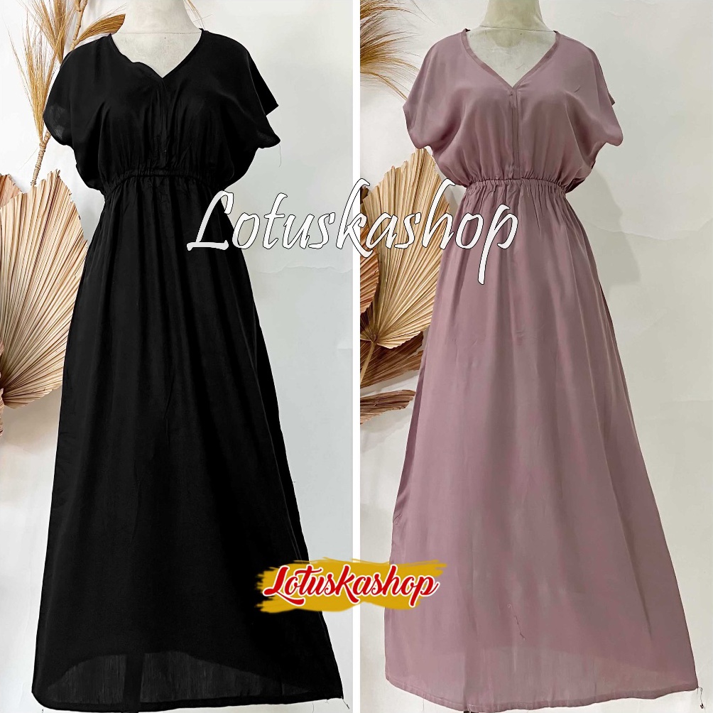 Prioritas Dress Manohara Polos Panjang Bali