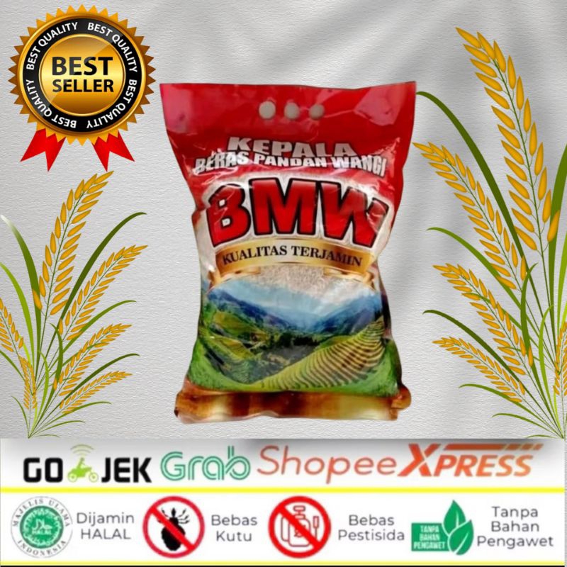 

Beras Cap Bmw Quality Premium 5 Kg Pulen Termurah