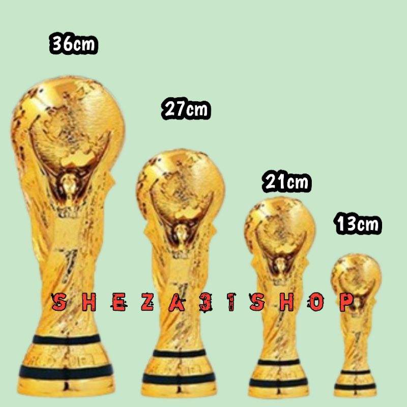 Trophy piala dunia unik miniatur Trophy piala dunia 27cm murah