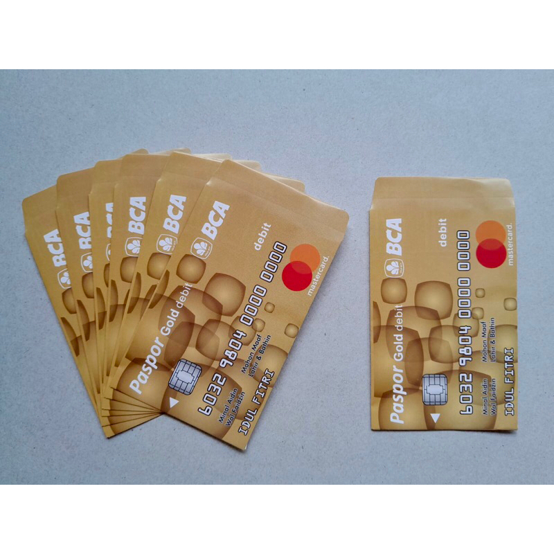 

Amplop ampau atm isi 50pcs per pak