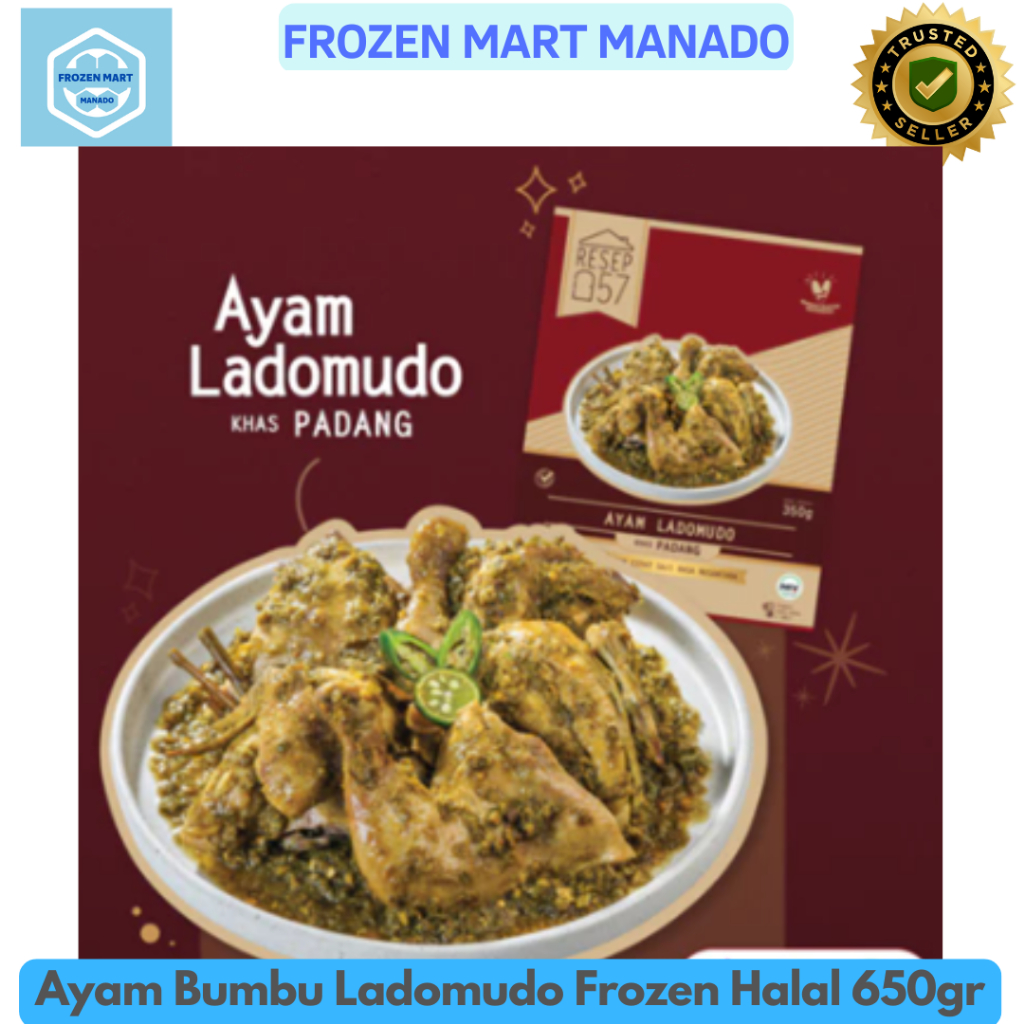 

Ayam Bumbu Ladomudo Frozen Halal 650gr - Frozen Mart Manado (Frozen Food Manado)