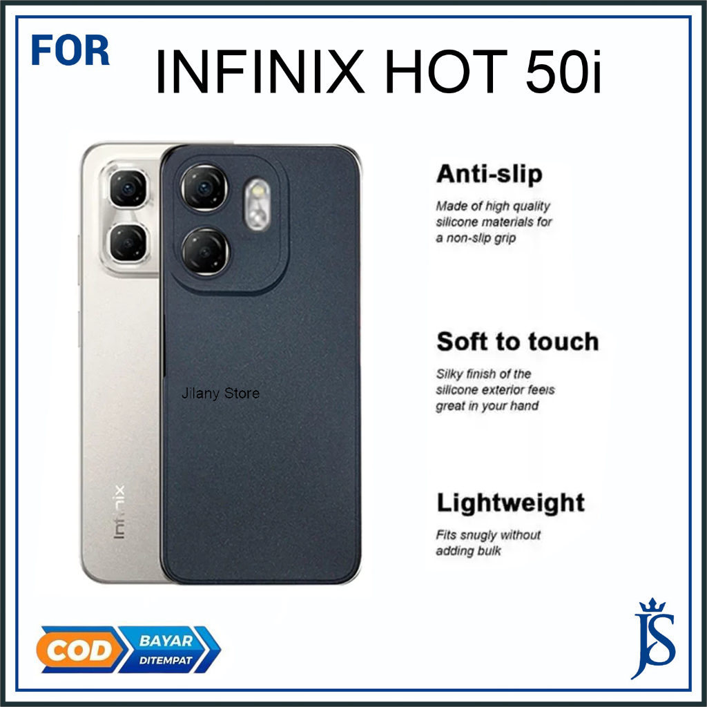 Case Pro Infinix 50i Softcase sockproof Protect Camera Casing