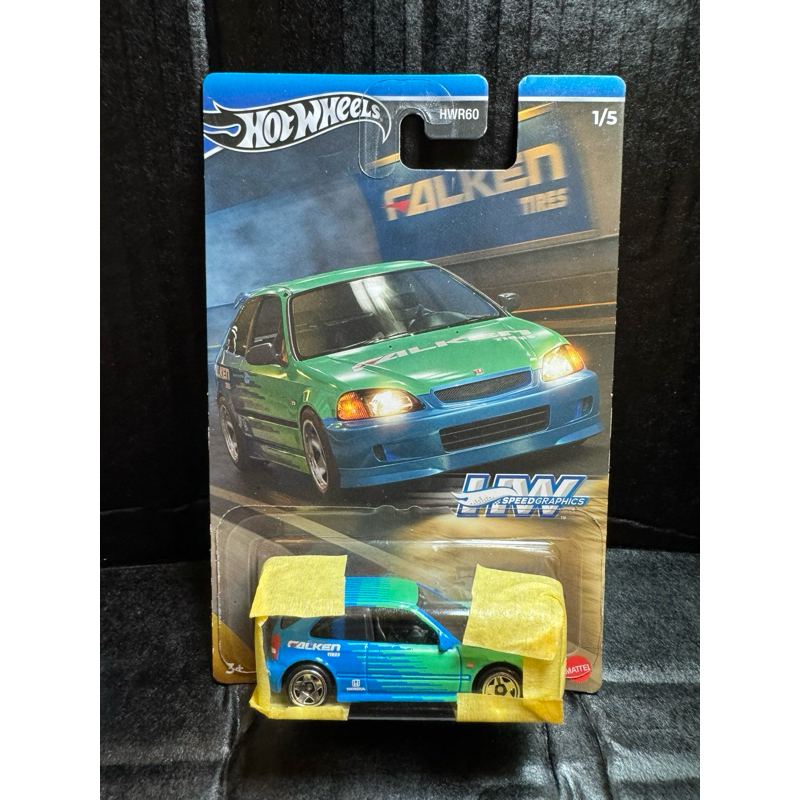 Hot Wheels Civic Falken