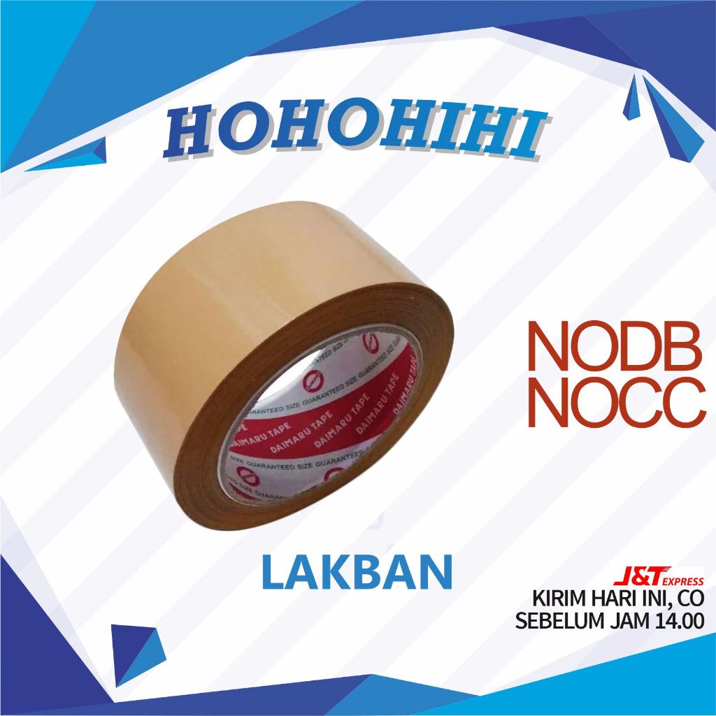 

LAKBAN COKLAT BENING