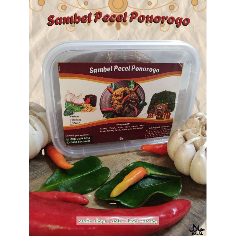 

Sambel Pecel Asli Ponorogo Tanpa Pengawet Murah Enak Kemasan Ekonomis