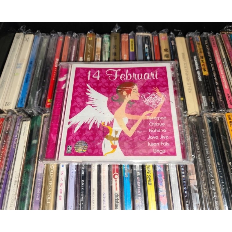 CD Kompilasi 14 Februari - Peterpan, Chrisye, Kahitna, Java Jive, Tic Band, Ungu, Dewi Sandra, Base 