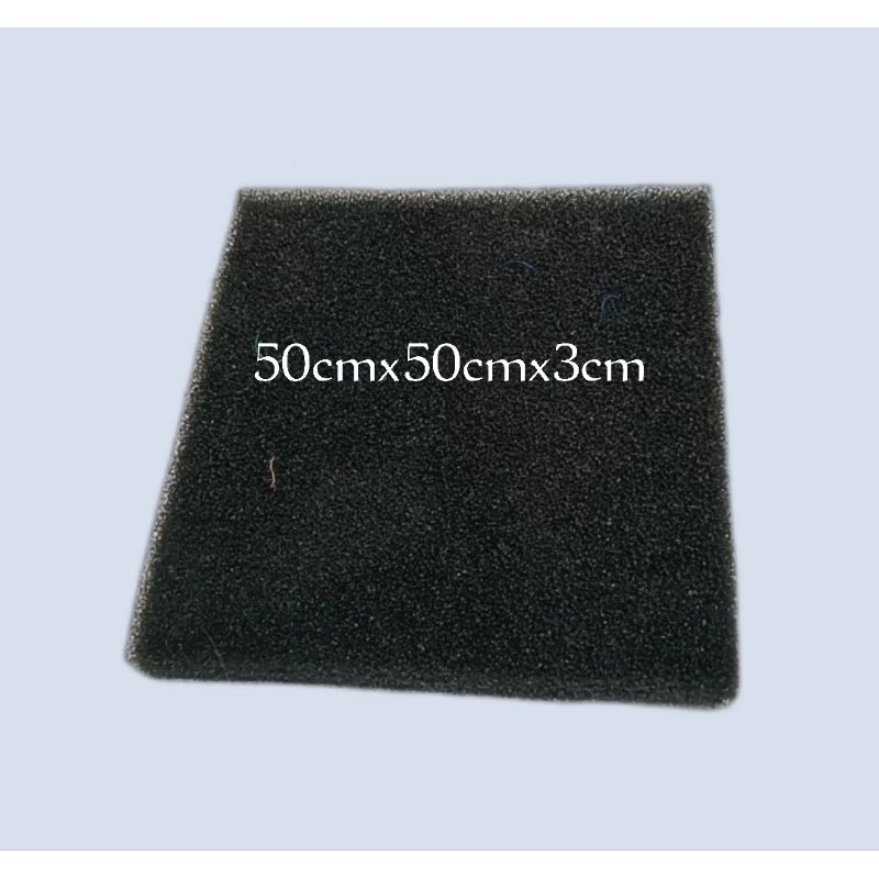 biofoam biofil media filter kolam ikan 50x50x3 cm