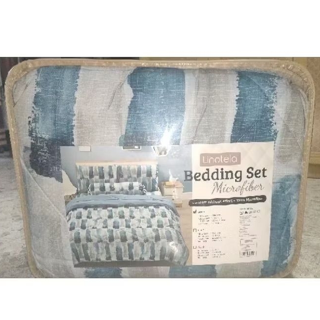 FLASH SALE  INFORMA Bedcover Linotela Bedding Set Uk. 180 x 200 cm