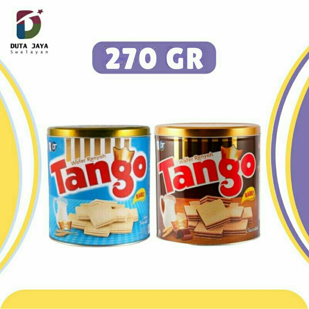 

Tango Wafer Chocolate Vanilla 270 Gram Coklat Vanila 270gr